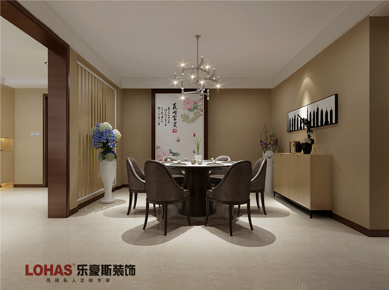 雅清苑180平美式風格裝修效果圖