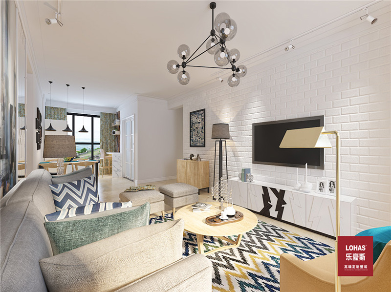 保利花園140平北歐