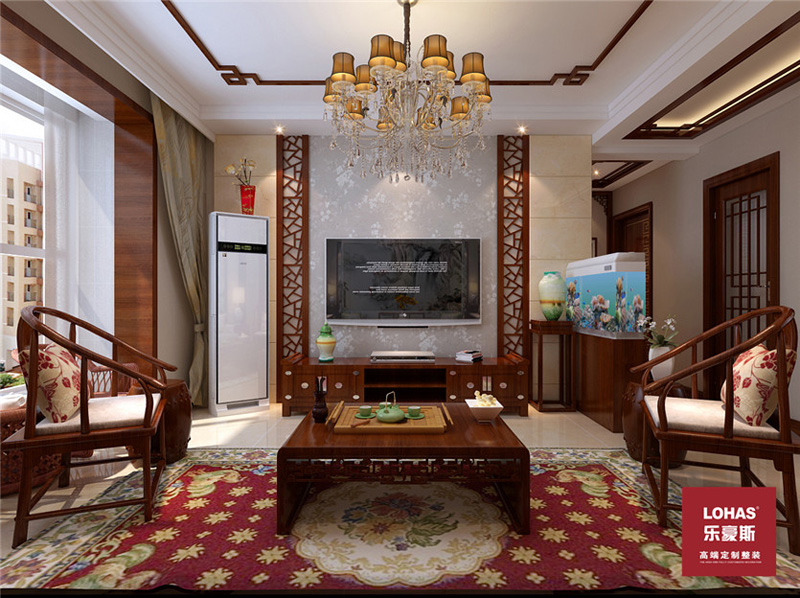 格調(diào)春天140平新中式