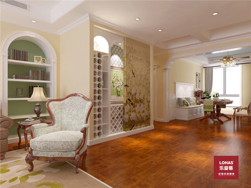 新源燕府186平美式田園風(fēng)格