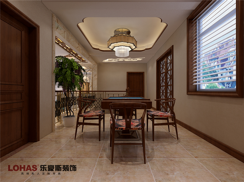 鑫界王府270平四室新中式裝修效果圖 鑫界王府270平四室新中式裝修效果圖