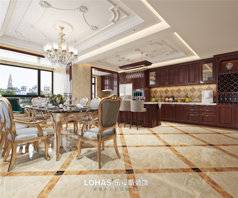 春江花月300平歐式效果圖