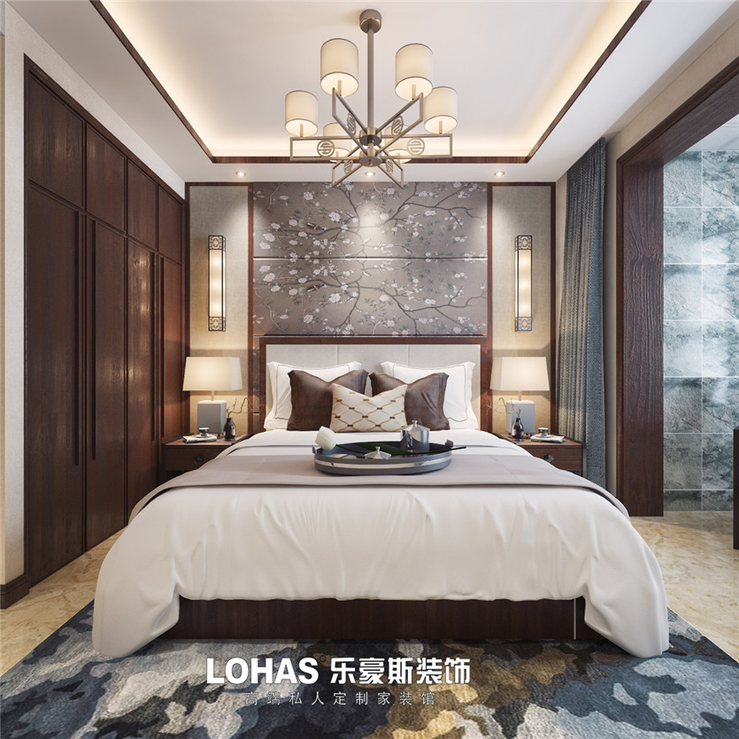 名相華府150平新中式四室效果圖