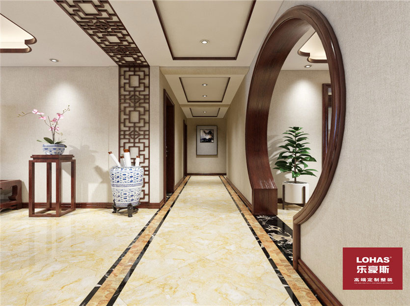 匯君城140平三室新中式風格裝修效果圖 匯君城140平三室新中式風格裝修效果圖