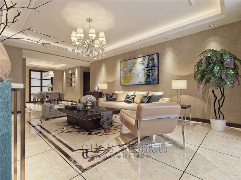 碧景園140平米三室二廳平簡約風(fēng)格裝修效果圖 碧景園140平米三室二廳平簡約風(fēng)格裝修效果圖