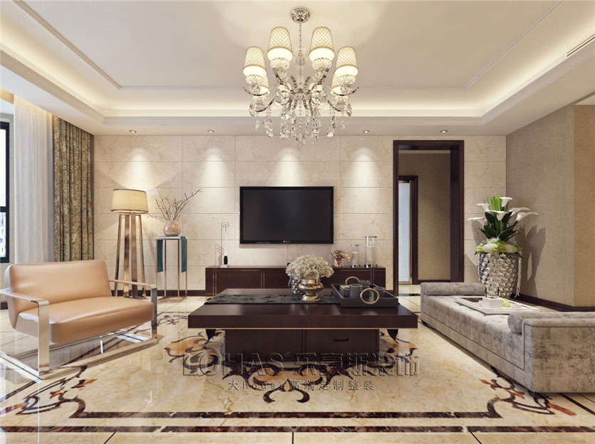 碧景園140平米三室二廳平簡約風(fēng)格裝修效果圖 碧景園140平米三室二廳平簡約風(fēng)格裝修效果圖