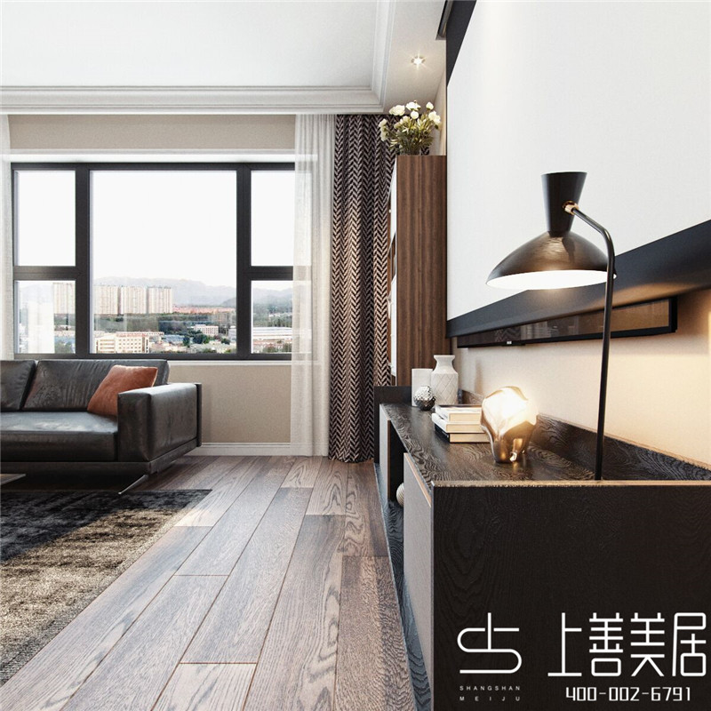 皓順壹號(hào)院120平現(xiàn)代簡(jiǎn)約