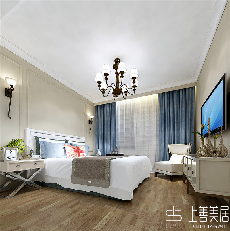 天山熙湖瀾岸/150平/美式風(fēng)格