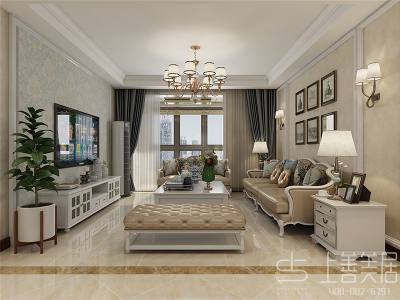 保利拉菲147平歐式