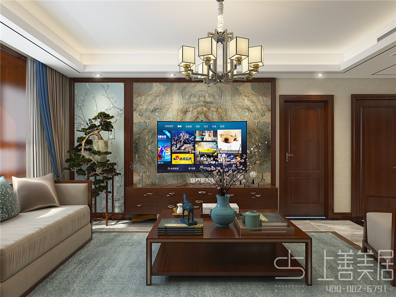 衡水悅湖之珠138平新中式