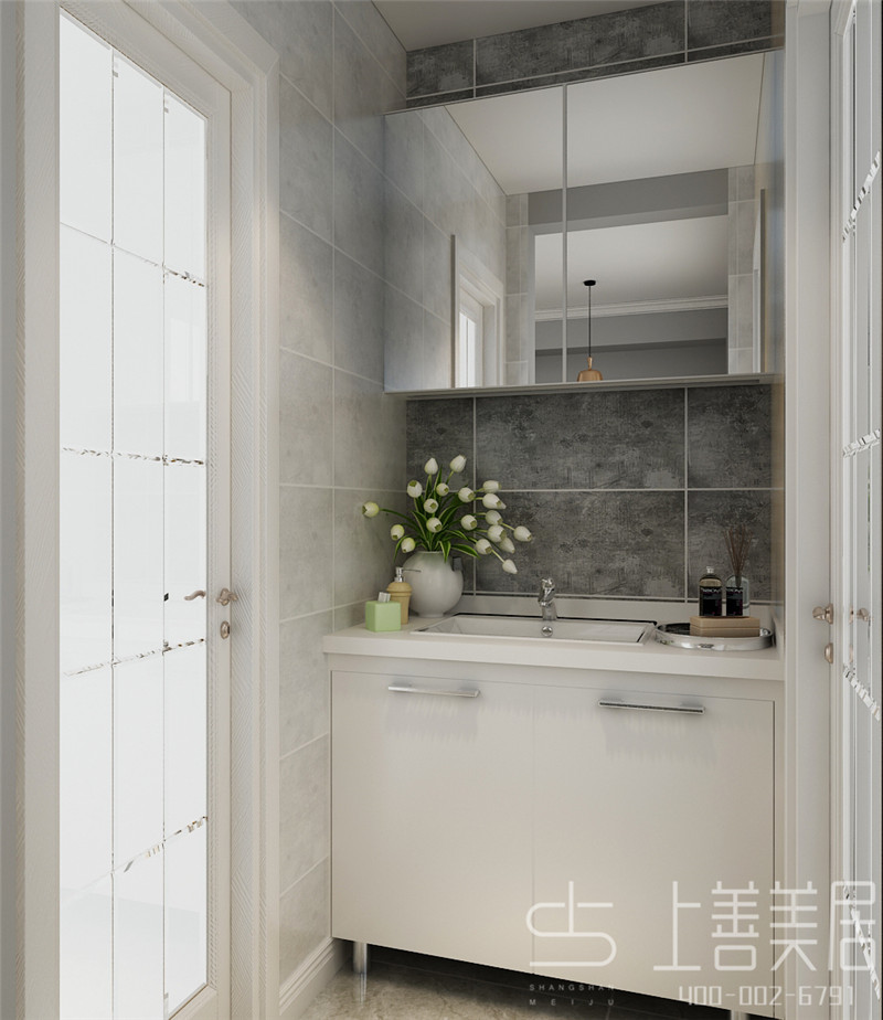 鐵路宿舍60平現(xiàn)代簡約風(fēng)格裝修效果圖