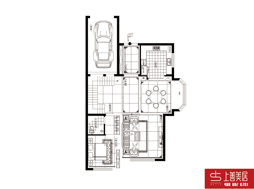 上山間/270平/新中式