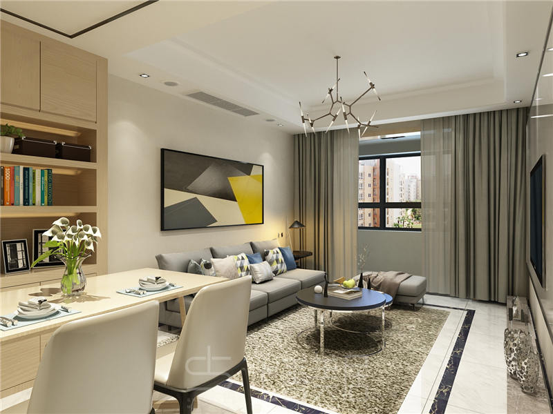 榮盛城87平現(xiàn)代簡(jiǎn)約