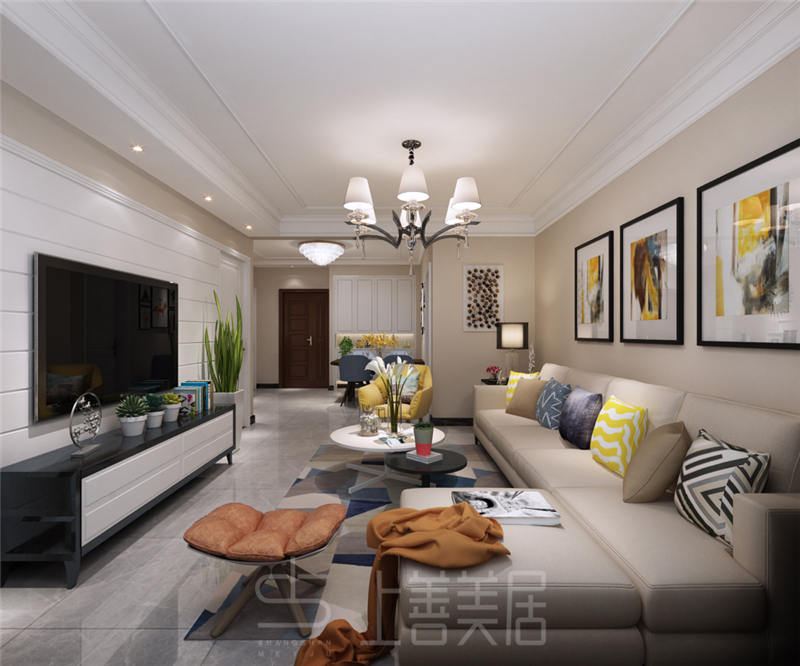 榮盛城87平現(xiàn)代簡(jiǎn)約