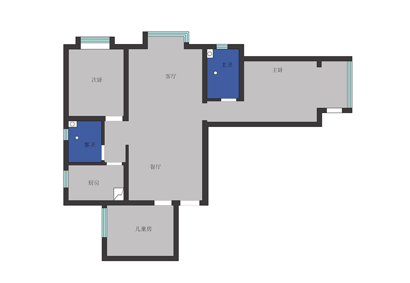 榮盛城114平簡美