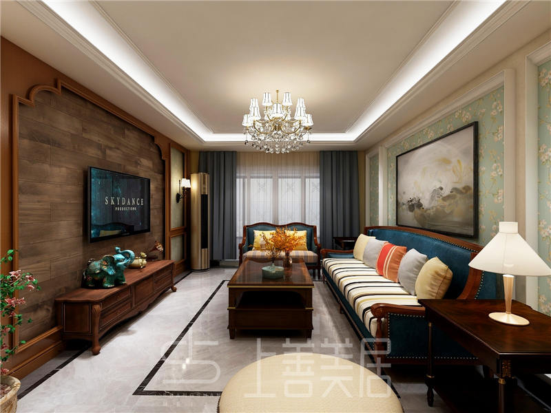 榮盛城132平美式