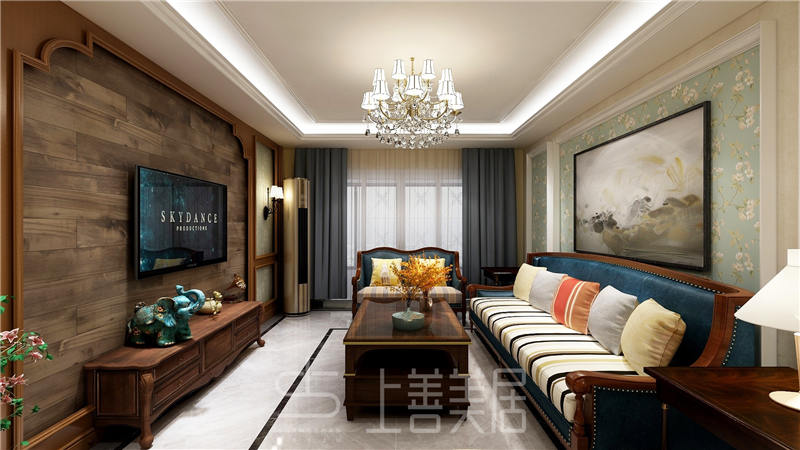 榮盛城132平美式