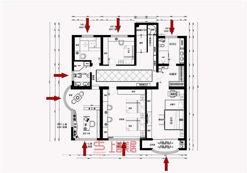 卓達(dá)玫瑰園400㎡中式 卓達(dá)玫瑰園400㎡中式