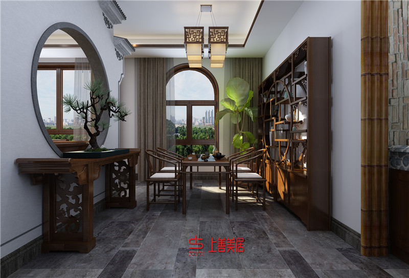 卓達(dá)玫瑰園400㎡中式 卓達(dá)玫瑰園400㎡中式