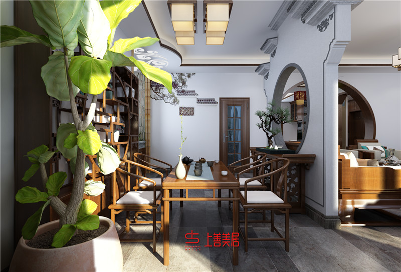 卓達(dá)玫瑰園400㎡中式 卓達(dá)玫瑰園400㎡中式