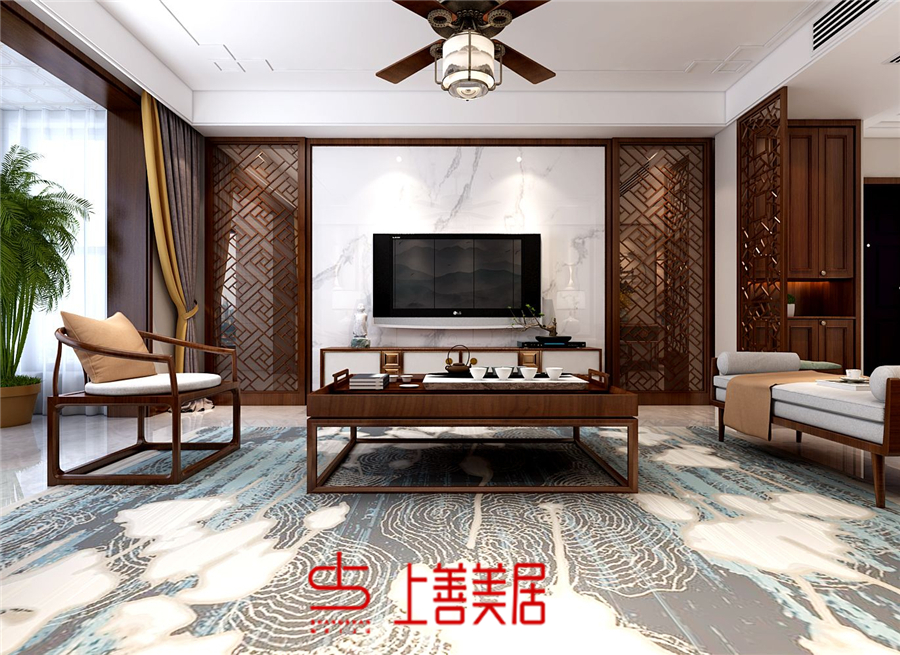 陽光水岸139㎡新中式