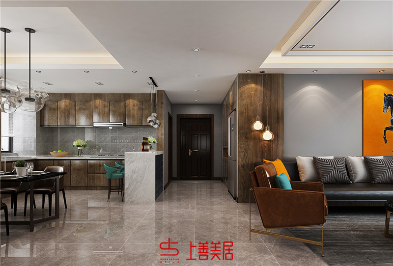 翠屏龍?jiān)?40㎡輕奢