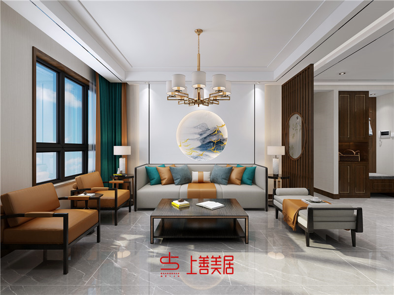 天河悅城/129㎡/新中式