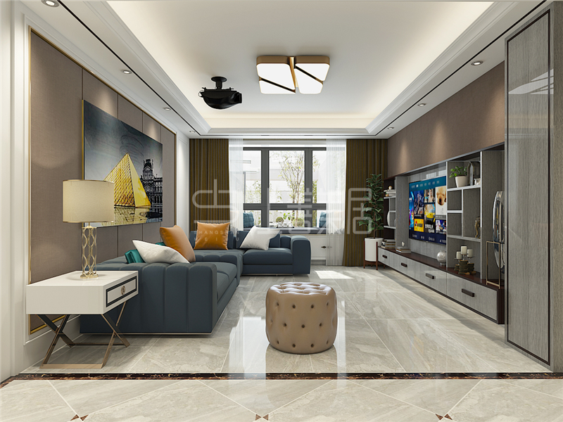 榮盛華府160平現(xiàn)代風格