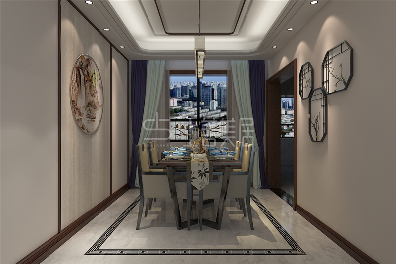 天河悅城/168平/新中式