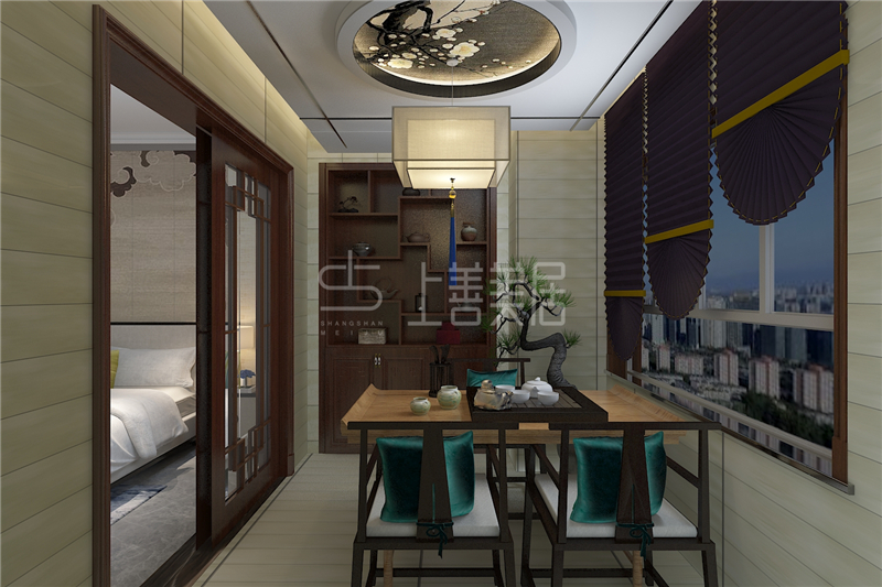 天河悅城/168平/新中式