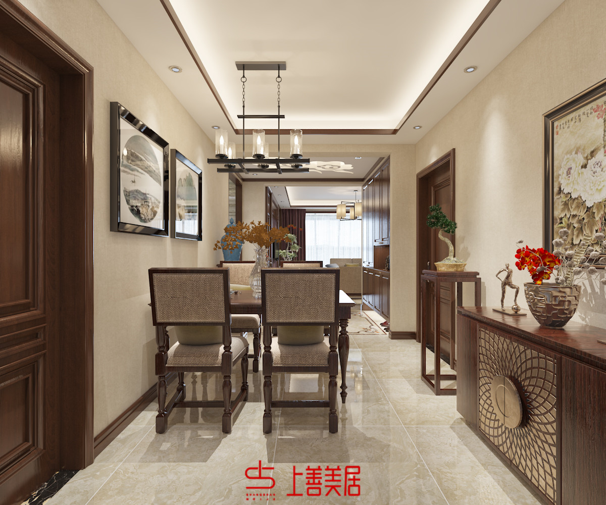 匯景花園110平新中式