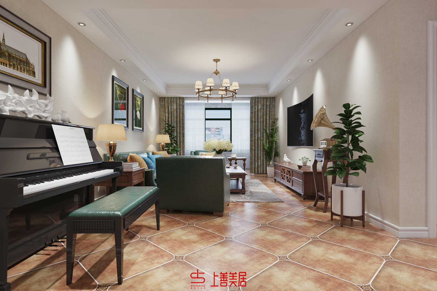 匯君城140平美式簡約