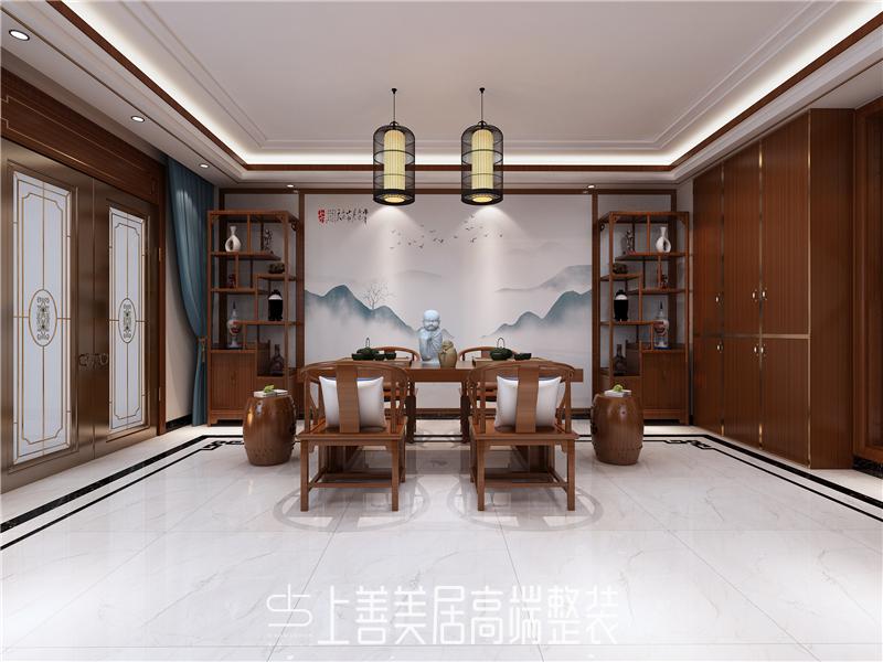 原河名墅450平米裝修效果圖