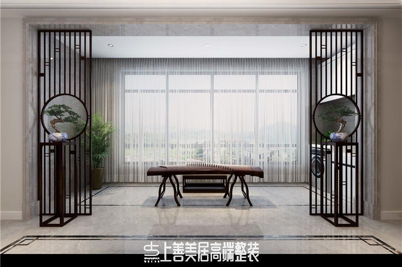 榮盛華府中式裝修