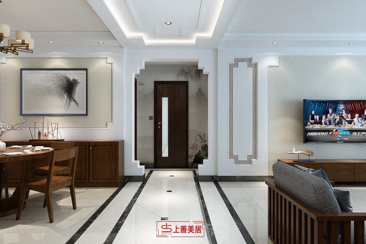 北聯(lián)二所/新中式裝修/170㎡