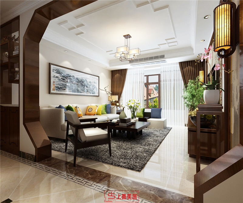 潤德天悅城/128平米/新中式