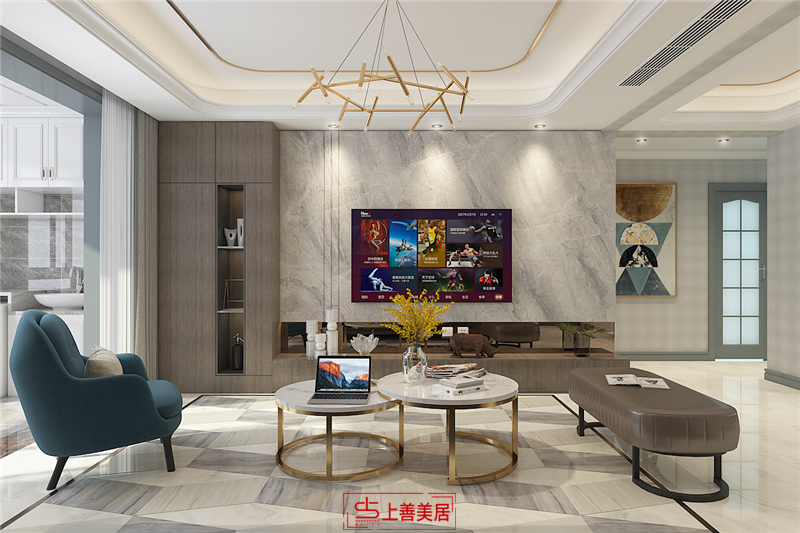 榮盛城/三室兩廳/140㎡裝修效果圖