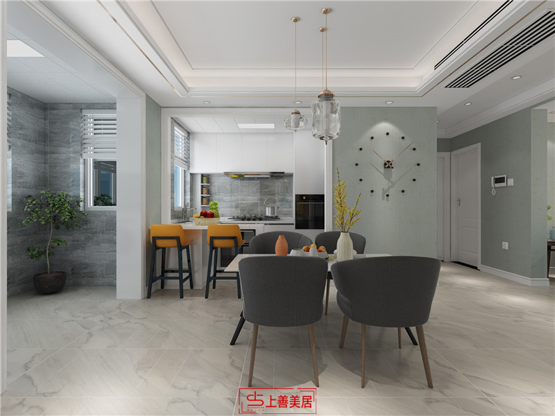 榮盛城/135㎡/現(xiàn)代簡(jiǎn)約