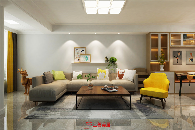 瑞城/90㎡/現(xiàn)代簡(jiǎn)約