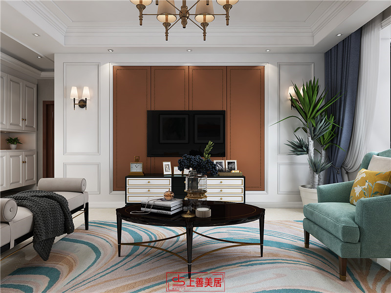 維多利亞三期/135㎡/現(xiàn)代美式