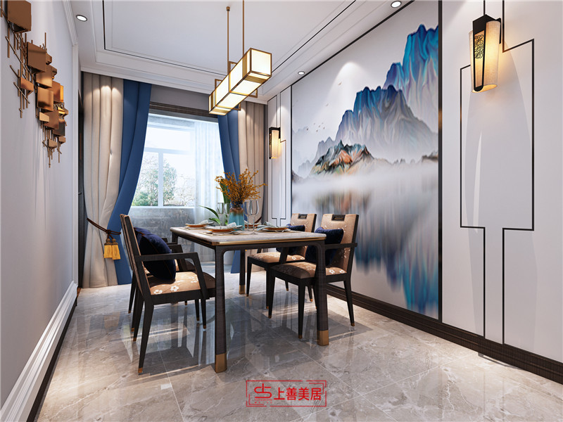 奧體中心/新中式/135平