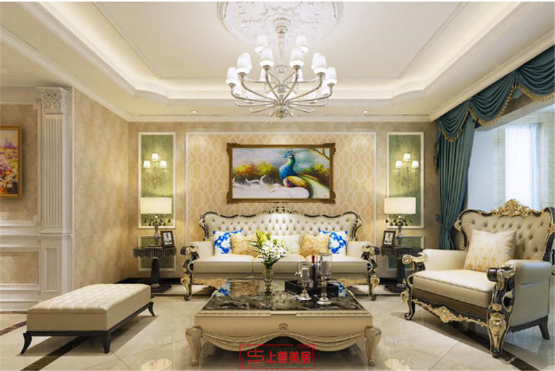 格林公館/156㎡/歐式風(fēng)格