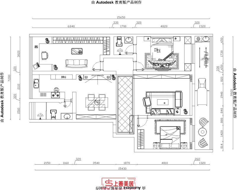 華業(yè)小區(qū)平面布局
