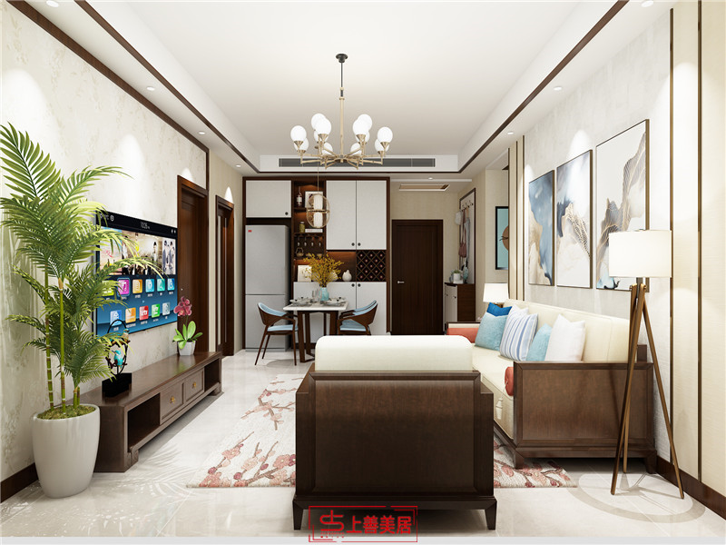 榮盛城/110㎡/新中式