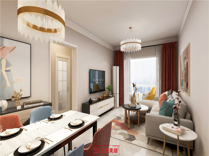 恒大御景半島/85㎡/北歐