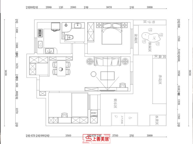 西美花盛/80㎡/現(xiàn)代
