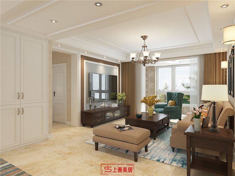 福美十號院/美式風(fēng)格/120㎡