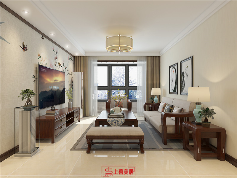 國(guó)赫天著/中式風(fēng)格/95㎡