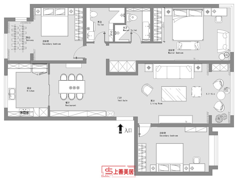 融創(chuàng)中心/現(xiàn)代/180㎡