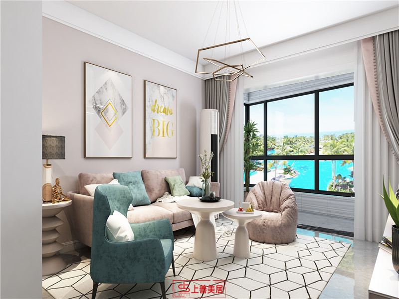 東方觀邸/90㎡/現(xiàn)代